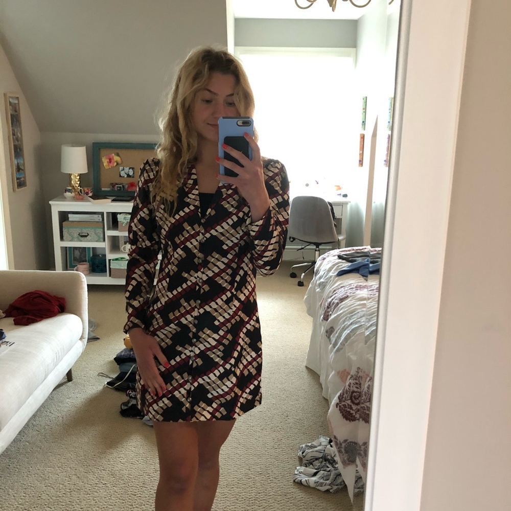 Nasty Gal Button Up Dress